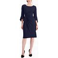 Connected Petite Side-Tab Sheath Dress - Navy
