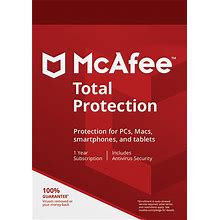 Mcafee Total Protection (1 Year, 1 Device) [Download]