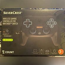 Silvercrest Wireless Controller For Nintendo Switch | Color: Silver | Size: Os