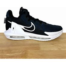 NEW Nike Lebron Witness 6 Mens 11 EUR 45 Black Dark Obsidian White CZ4052-002. Nike. White. Athletic Shoes. CZ4052002.