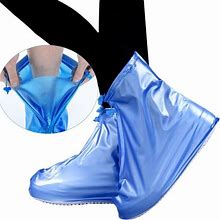 Rain Boot Cover Non-Slip Wear-Resistant Thick Waterproof Reusable Shoe