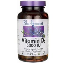 Bluebonnet Nutrition Vitamin D3 | 5000 Iu | 120 Vcaps
