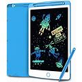 FTCS Writing Tablet LCD, Electronic Writer Large 10 Inch Boogie Board, Colorful Drawing Doodle Board With Lock Button For Kids, Children, Toddlers, Adults, Notes 1 Year Warranty, Blue