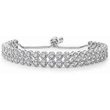 Superjeweler 2 Carat Natural Diamond Adjustable Bolo Bracelet For Women Amazing Jewelry Deal