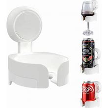 Wine Glass Holder For Shower, Suction Cup Bathtub Wine Glass Holder For Beer, Wi
