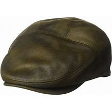 Henschel Mens Faux Ultra-Suede Leather New Shape Ivy Hat