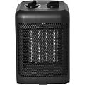 Utilitech Up To 1500-Watt Ceramic Compact Personal Indoor Electric Space Heater With Thermostat In Black | BNT-15L2