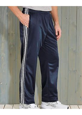 Blair Haband Mens Side-Striped Sport Pants - Navy - L