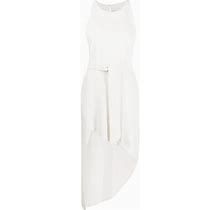 IRO - Jely Asymmetric Dress - Women - Polyester - 36 - Neutrals