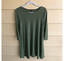 Heartsoul Dresses | Dark Green T-Shirt Dress | Color: Green | Size: M
