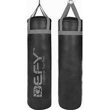DEFY Challenger Heavy Duty Punching Bag - Boxing Bag Made From Premium PU Leather - Punching Bag For Boxing, MMA, Fitness Training, Kick Boxing,