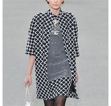 Chanel Dresses | Hp Chanel Spring 2009 Runway Sequin Shift Dress | Color: Black | Size: 2