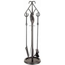 Pleasant Hearth Gothic Fireplace Tool Set, Steel, 5-Pack