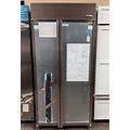 Subzero 36" Panel Ready Side By Side Refrigerator W/ Ice Maker Mint Condition