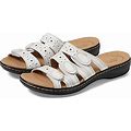 Leisa Cacti Q (White Leather) Womens Sandals