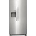 Frigidaire - 22.3 Cu. Ft. Side-By-Side Refrigerator - Stainless Steel