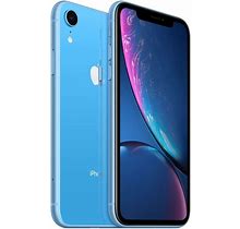 Apple iPhone XR - Fully Unlocked (Refurbished)(Excellent/64GB/Blue)