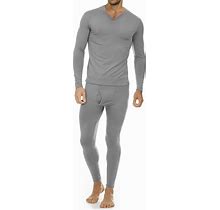 Thermajohn Long Johns Thermal Underwear For Men Fleece Lined Base Layer Set For Cold Weather