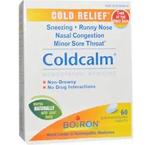 Boiron Coldcalm, Quick-Dissolving Tablets, 60 CT