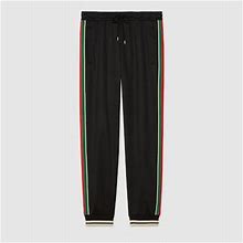 GUCCI Technical Jersey Jogging Pant, Size XXXL, Black, Ready-To-Wear