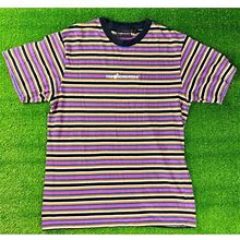The Hundreds Multicolored Striped T-Shirt Mens Size L