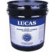 Lucas 744 Utility Grade Plastic Roof Cement 5G, From R.M. Lucas