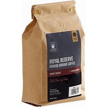 Crown Beverages Royal Reserve Guatemalan Coarse Ground Coffee 2 Lb. - 5/Case