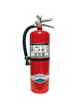 Amerex 15LB Clean Agent Fire Extinguisher, Wall Mount, Type A, B, C