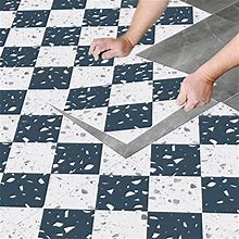 AOTAKE Flooring Peel And Stick Floor Tile Waterproof Marble Vinyl Floor Tiles Bathroom Kitchen Living Room Bedroom Laminate Flooring Stick On Floor C