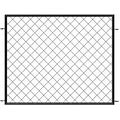 Diamond Mesh Steel Fence Panel, 34 Inch H X 44.5 Inch W