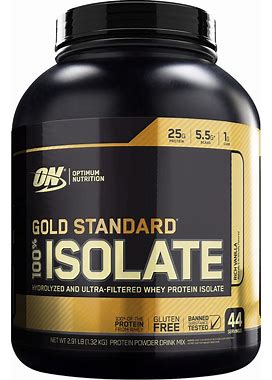 Optimum Nutrition Gold Standard 100% Isolate - Rich Vanilla (44 Servings)