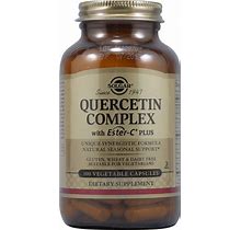 Solgar Quercetin Complex With Ester-C Plus 100 Vegetable Capsules