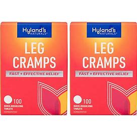 Hylands Leg Cramps Quick Dissolving Tablets Natural Pain Relief 100Ct