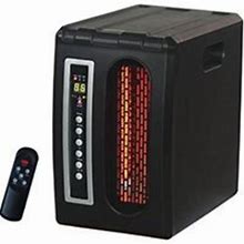 Comfort Glow Comfort Glow QDE1320 Furnace Electric Heater, 5120 Btu, 1500 W, 120 V, Silver QDE1320