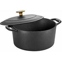 Tramontina Cast Iron Dutch Oven | Black | One Size | Cookware Dutch Ovens | Oven Safe|Enameled