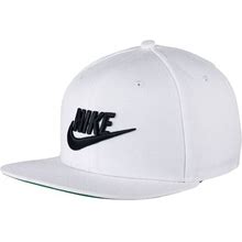 Men's Nike White Pro Futura Adjustable Snapback Hat