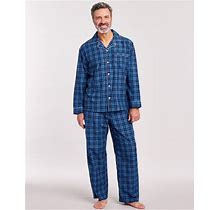 Blair Men's John Blair Broadcloth Sleep Pants Set - Blue - L