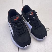 Puma Graviton Ac PS Jr Black Red Slip On Sneakers Youth Boys Size 12 New. PUMA. Black. Boys' Shoes.