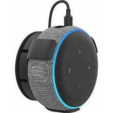 For Alexa Echo Dot 3rd / Google Home Mini Wall Mount Stand Holder Accessories With Integrated Cable Management, Echo Dot 3rd / Google Home Mini Speak