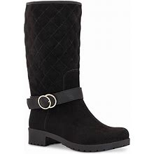 Women's Waterproof Quilted Boots By Ulan - Black - Size 6