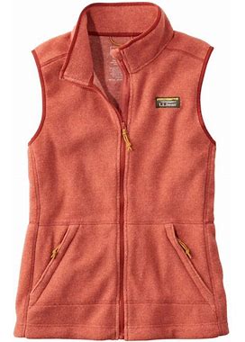 L.L.Bean | Women's Mountain Classic Fleece Vest Sienna Brick 2X