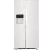 Frigidaire 22.3-Cu Ft Side-By-Side Refrigerator With Ice Maker, Water And Ice Dispenser (White) ENERGY STAR | FRSS2323AW