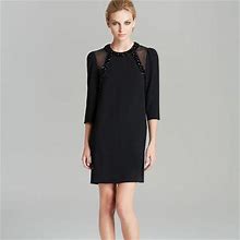 Marc Jacobs Dresses | Marc By Marc Jacobs Kisa Beaded Shift Dress | Color: Black | Size: 8