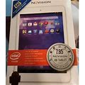 Nuvision 7.85" 16GB TM785M3 Intel Atom Z2520 Dual-Core Android 4.4 Wifi Tablet