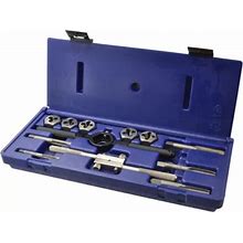 Irwin Hanson High Carbon Steel SAE Tap And Die Set 1 in. 12 Pc