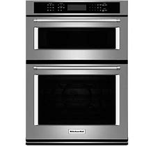 Kitchenaid Koce500ess 30 Inch Stainless Convection Wall Oven/Microwave Combination