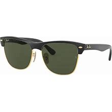 Ray-Ban Clubmaster Oversized Demi Gloss Black On Arista G-15 Green Crystal (713132438992 / 417587757)