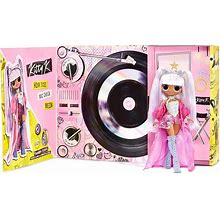 LOL Surprise OMG Remix Kitty K Fashion Doll With 25 Surprises, Plays Music, Ex