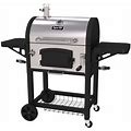 Dyna-Glo Large Premium Charcoal Grill, Grey, Outdoor Grills