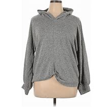 Venus Pullover Sweater: Gray Tops - Women's Size 1X